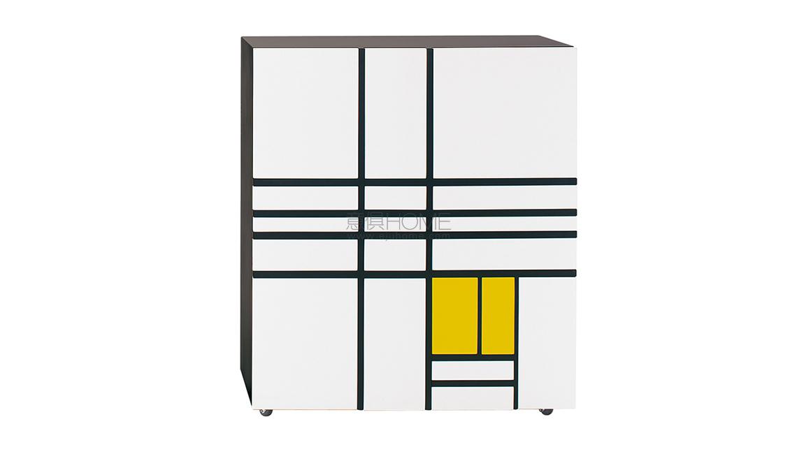 HOMAGE TO MONDRIAN 廳柜