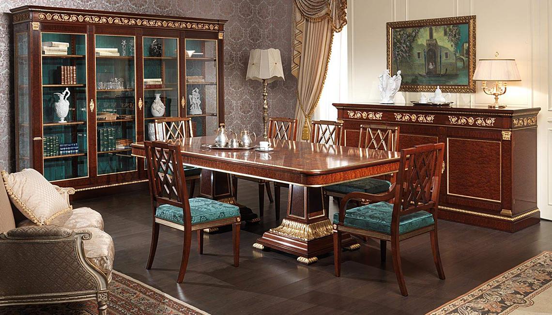 8Empire style dining room Ermitage 餐桌
