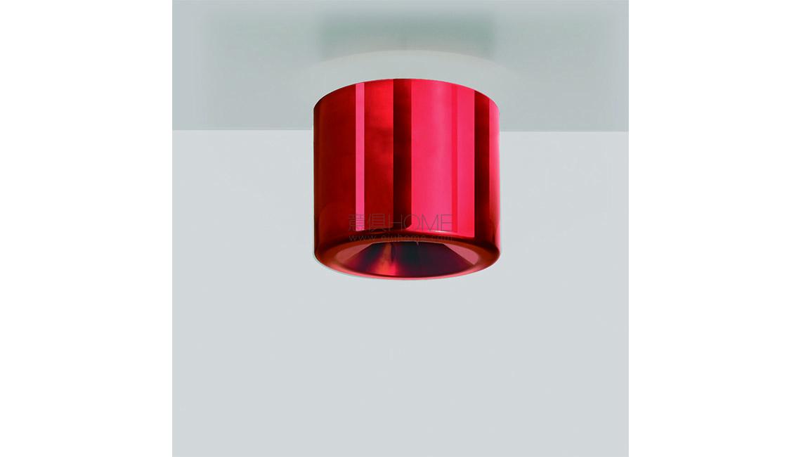 Artemide-Danese-Tet-Ceiling-Red吊燈