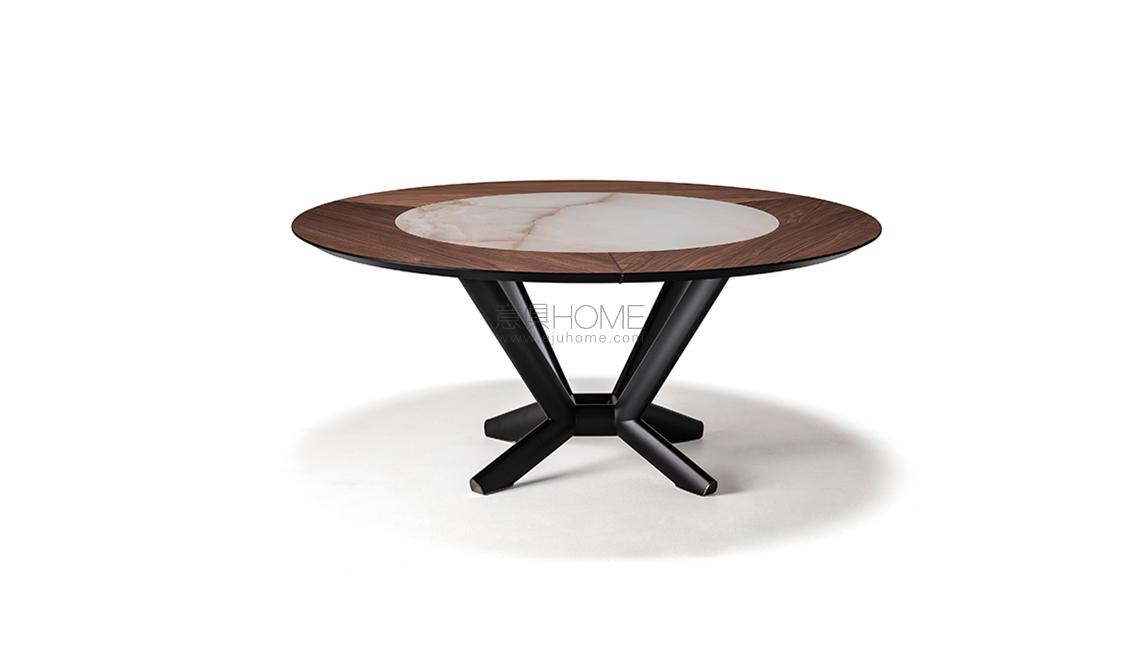 planer round ker-wood圓餐桌