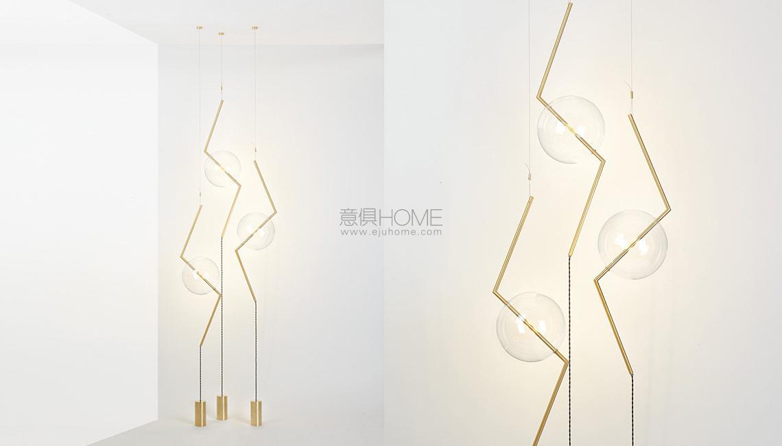 SILVIO MONDINO STUDIOChemistry Fulmine - Pendant  Floor 落地燈