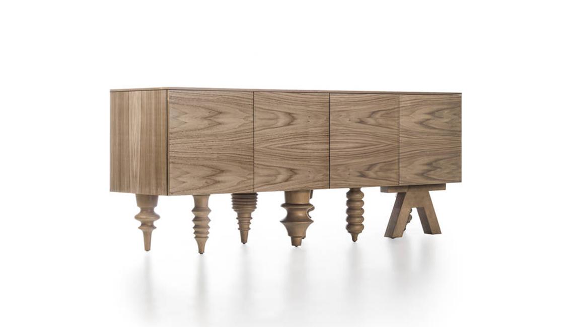 MULTILEG CABINET NOGAL電視機柜