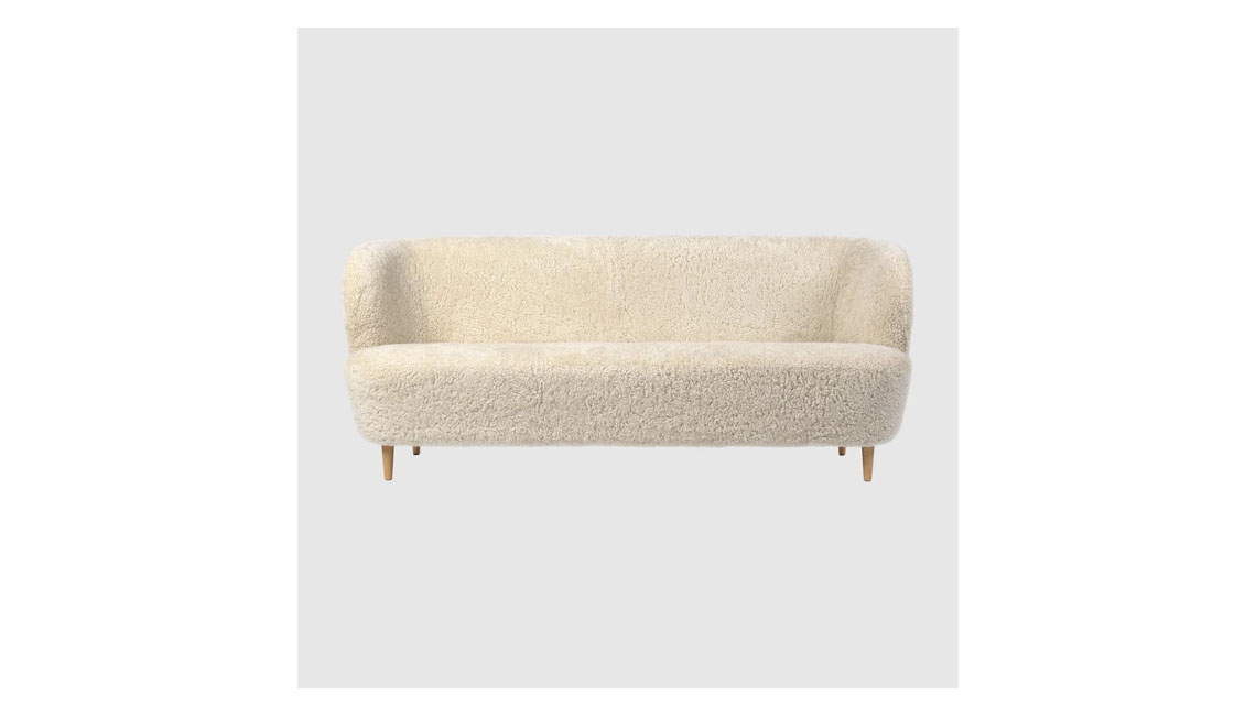 Stay Sofa - 190cm, with wood legs沙發