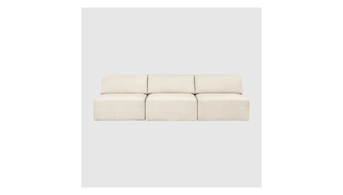 Wonder Sofa - 3-seater without armrest沙發