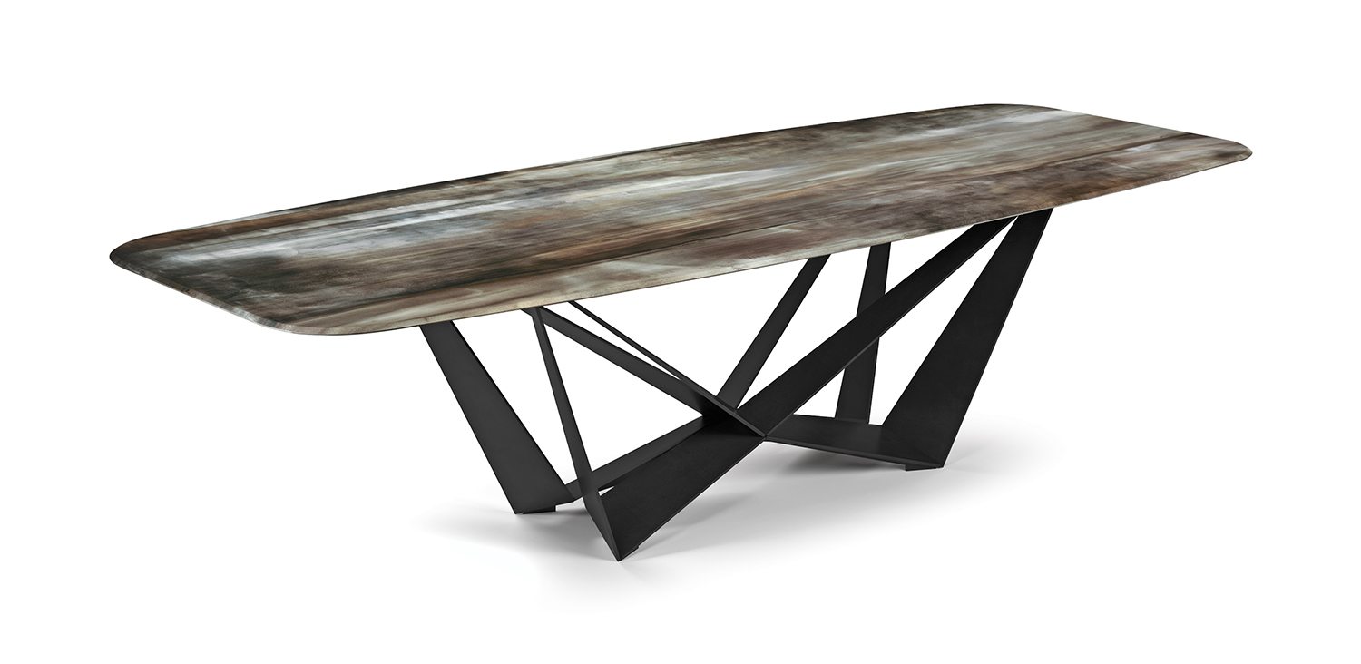 Skorpio Crystalart長餐桌