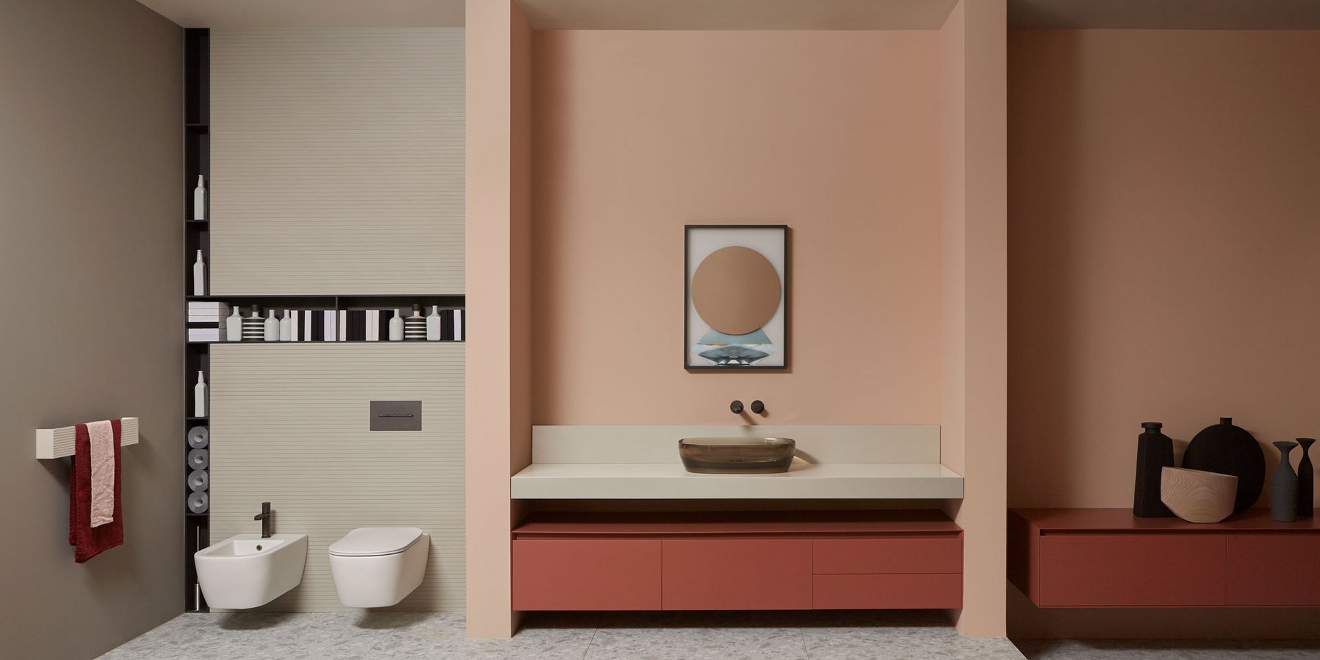 DIMEZZO E FRAMEZZO置物架