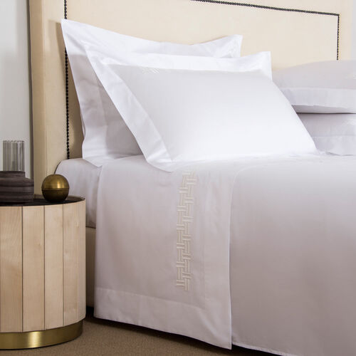 Basket Weave Embroidered床單