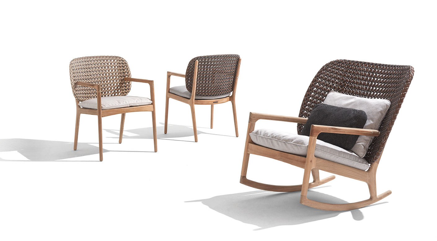 Kay-High Back Rocking Chair  休閑椅