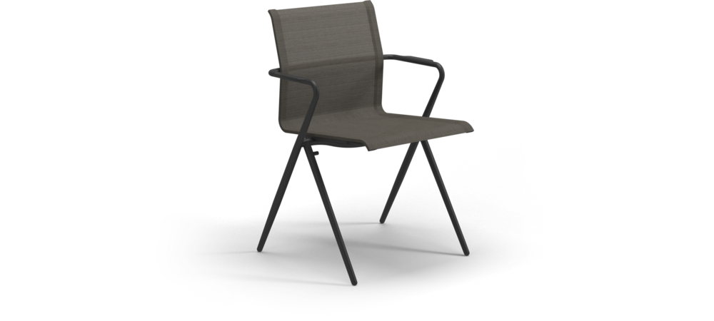 Ryder-Stacking Chair with Arms 餐椅