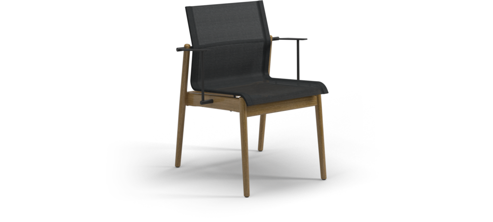 GLOSTERSway- Teak Stacking Chair with Arms 餐椅