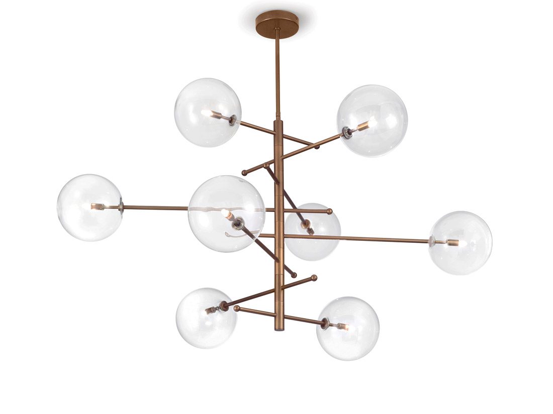 ESTRO-ESTRO SOSPENSIONE 8 LUCI 吊燈