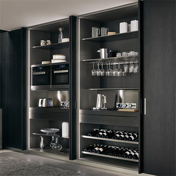 ernestomedaK-LAB室內餐具柜