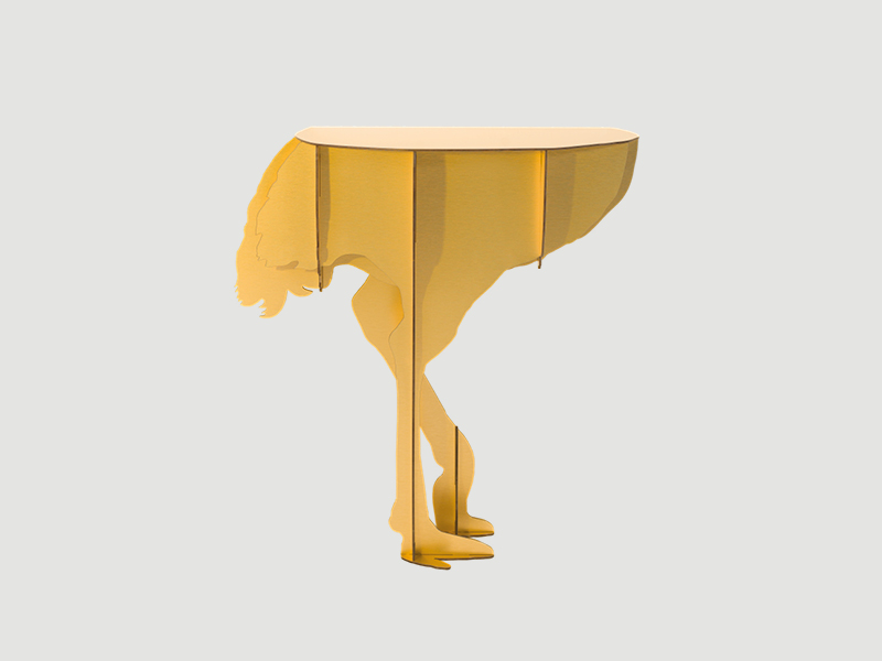 IbrideDiva Gold玄關(guān)桌