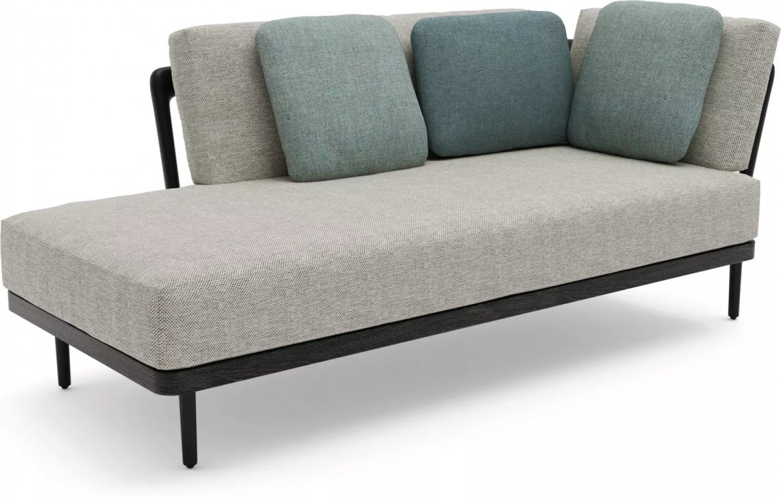 ManuttiFlex Left corner double end seat沙發