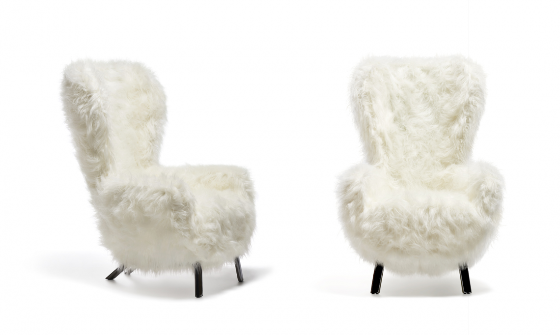 OPINION CIATTIGUELFO FUR單人沙發