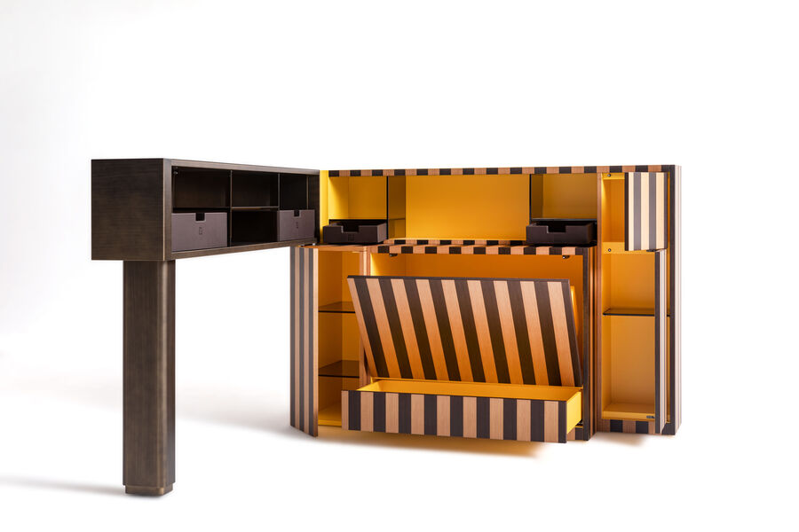 FENDIAperitivo mobile bar吧臺