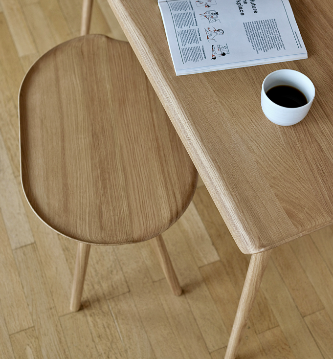 ONECOLLECTIONaKANDE STOOL 4 LEGS.休閑椅