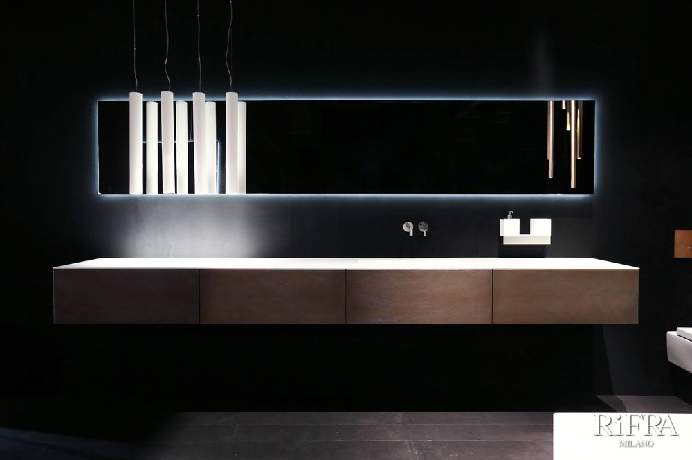 RIFRAMetallo Bronzo Top in Corian衛(wèi)浴