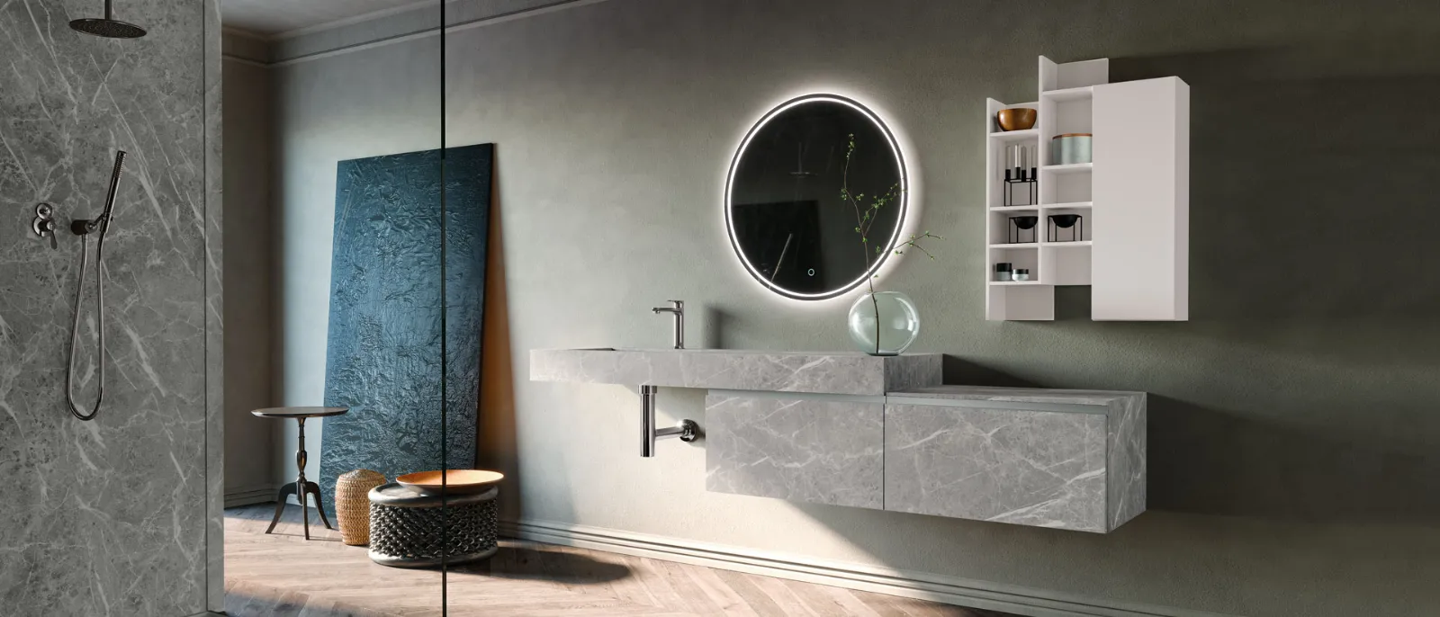 ARCHEDALINEA 02懸掛式浴室柜