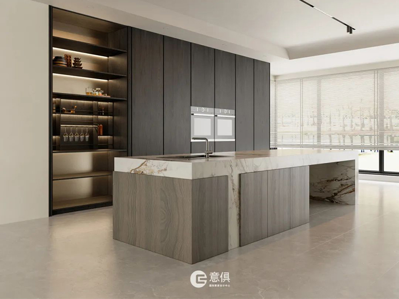 照搬官網(wǎng)櫥柜算不上本事，完全定制化才是真正的“中島專家”！