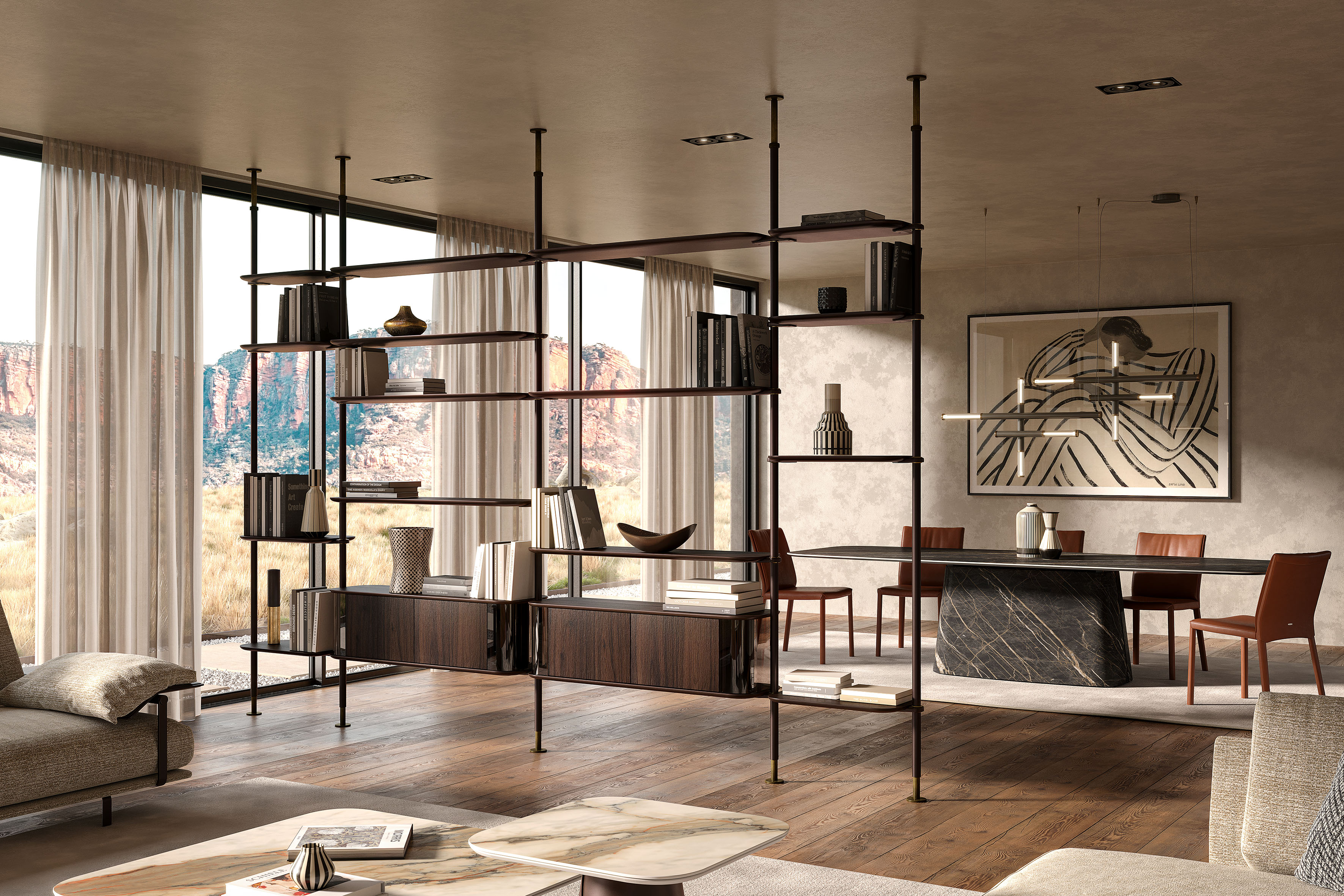 CATTELAN ITALIAHARBOUR書(shū)柜