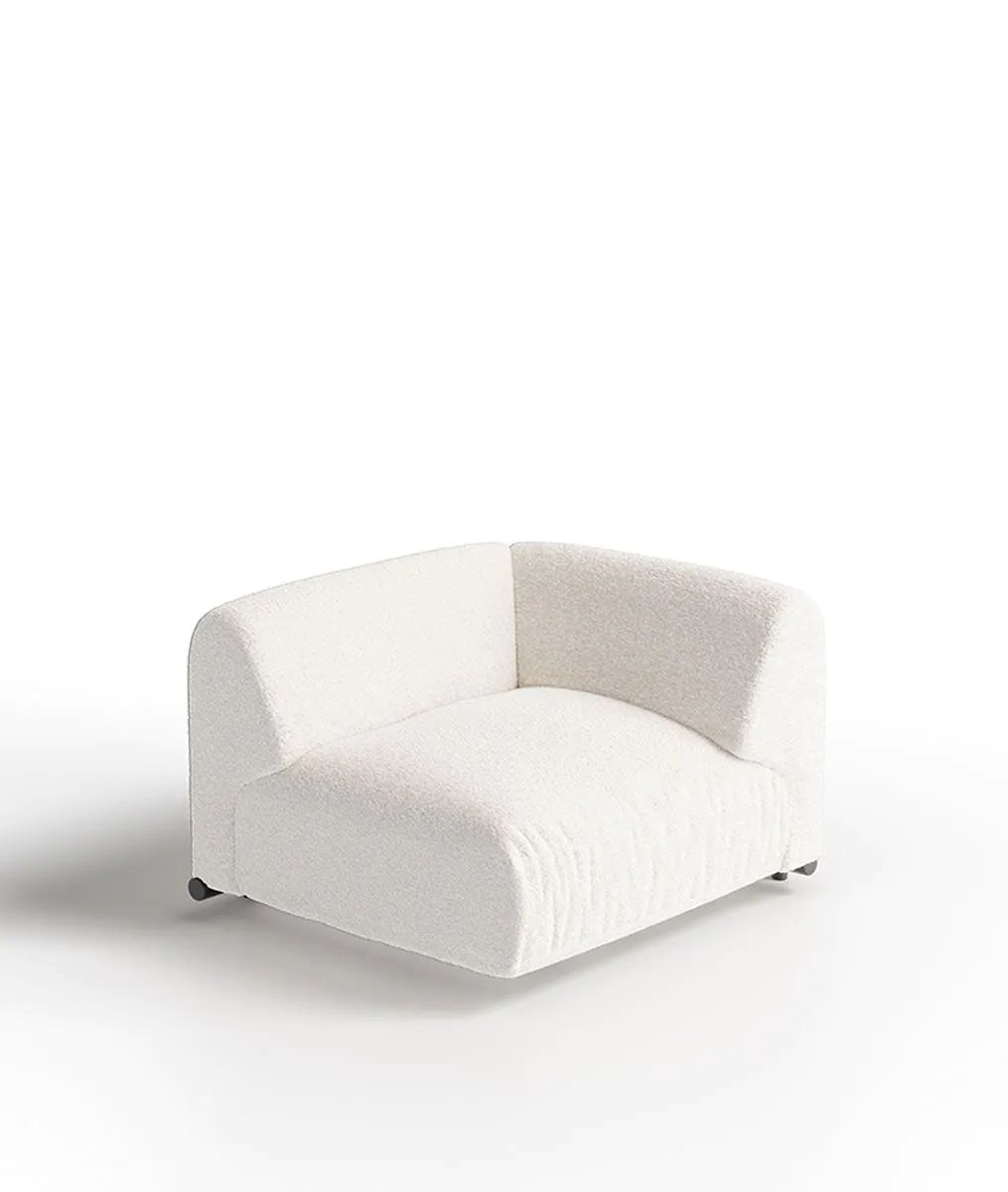 UnopiuModulo angolare Davos組合沙發模塊