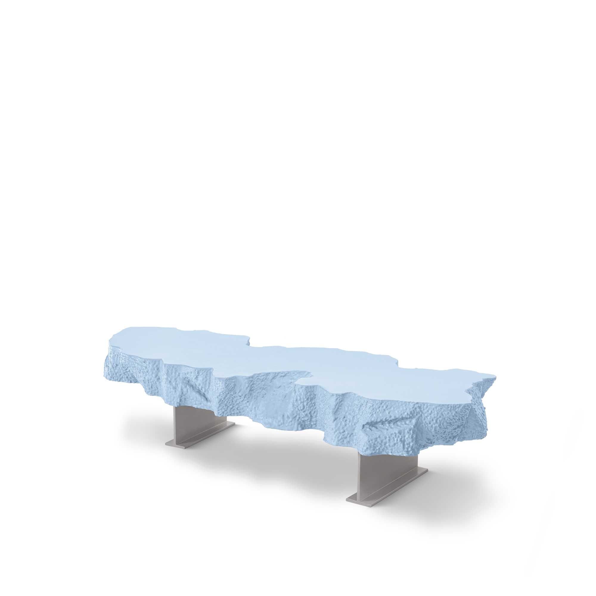 GuframBroken Bench Blue藍色長凳