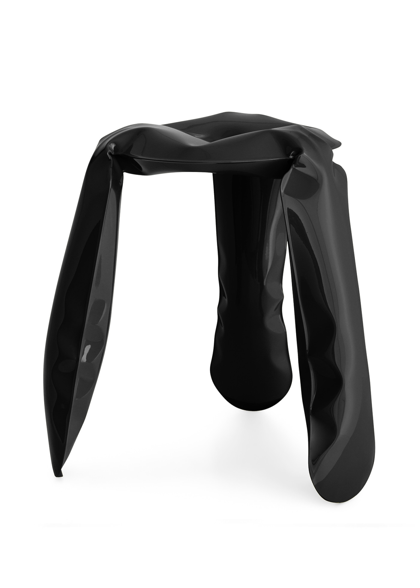 zietaPlopp Standard CS亮黑色嘭嘭凳