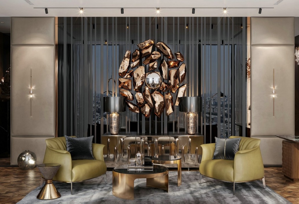 Poltrona Frau奢華現(xiàn)代客廳